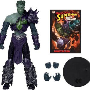 Ghost of Zod Action Figure with Superman Comic - New / Sealed